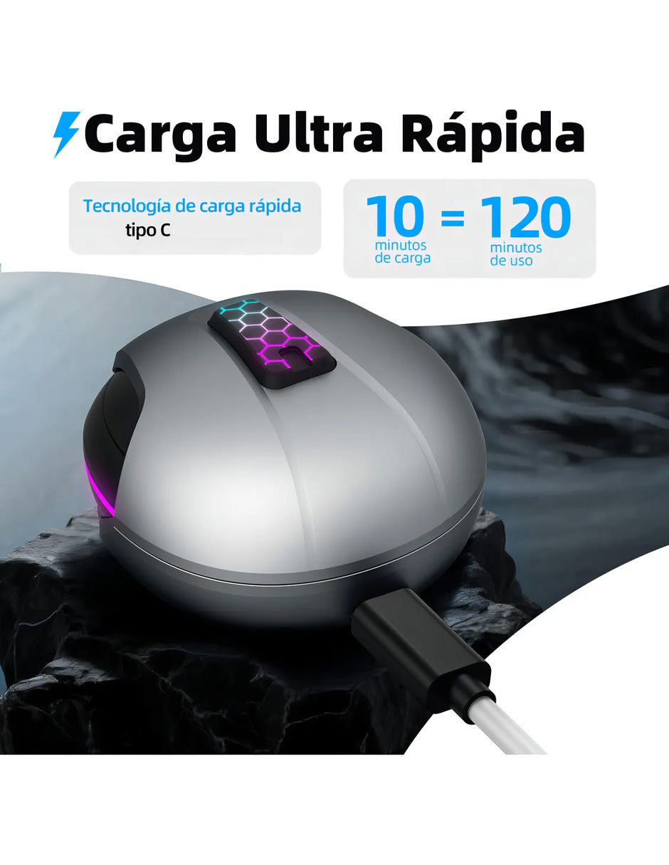 Audífonos Gamer GM06 Plata | Gaming & Sonido Total