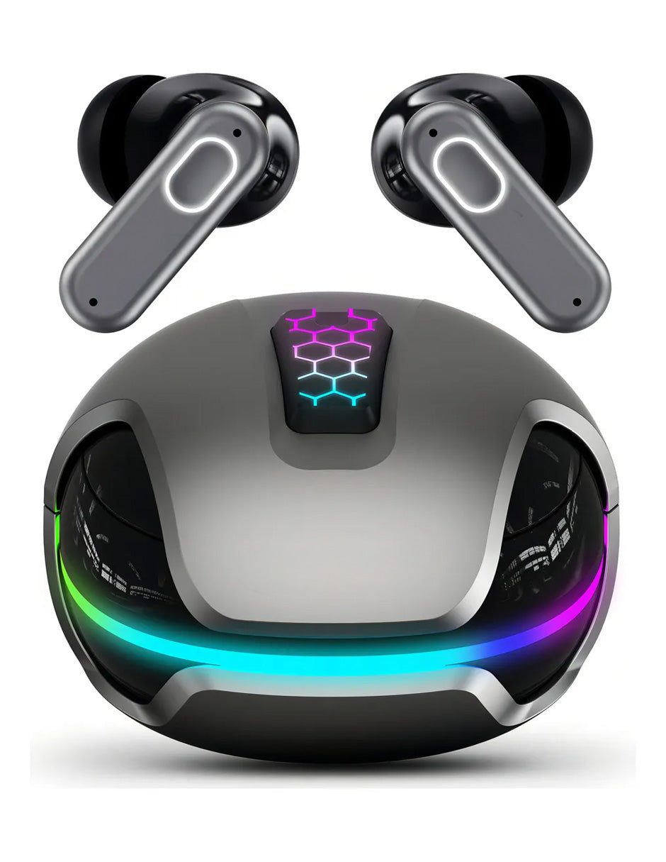 Audífonos Gamer GM06 Plata | Gaming & Sonido Total