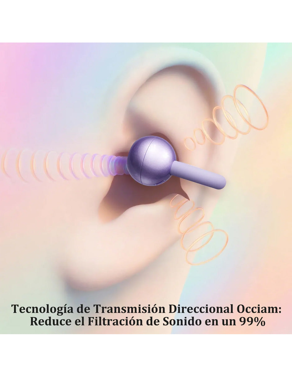 Audífonos Inalámbricos Petukita Box H33 Clip-On Dolby 72H Bluetooth 6.0 con Cancelación de Ruido IA | Audio Dolby 360° | IPX4 | Hasta 72 Horas de Batería