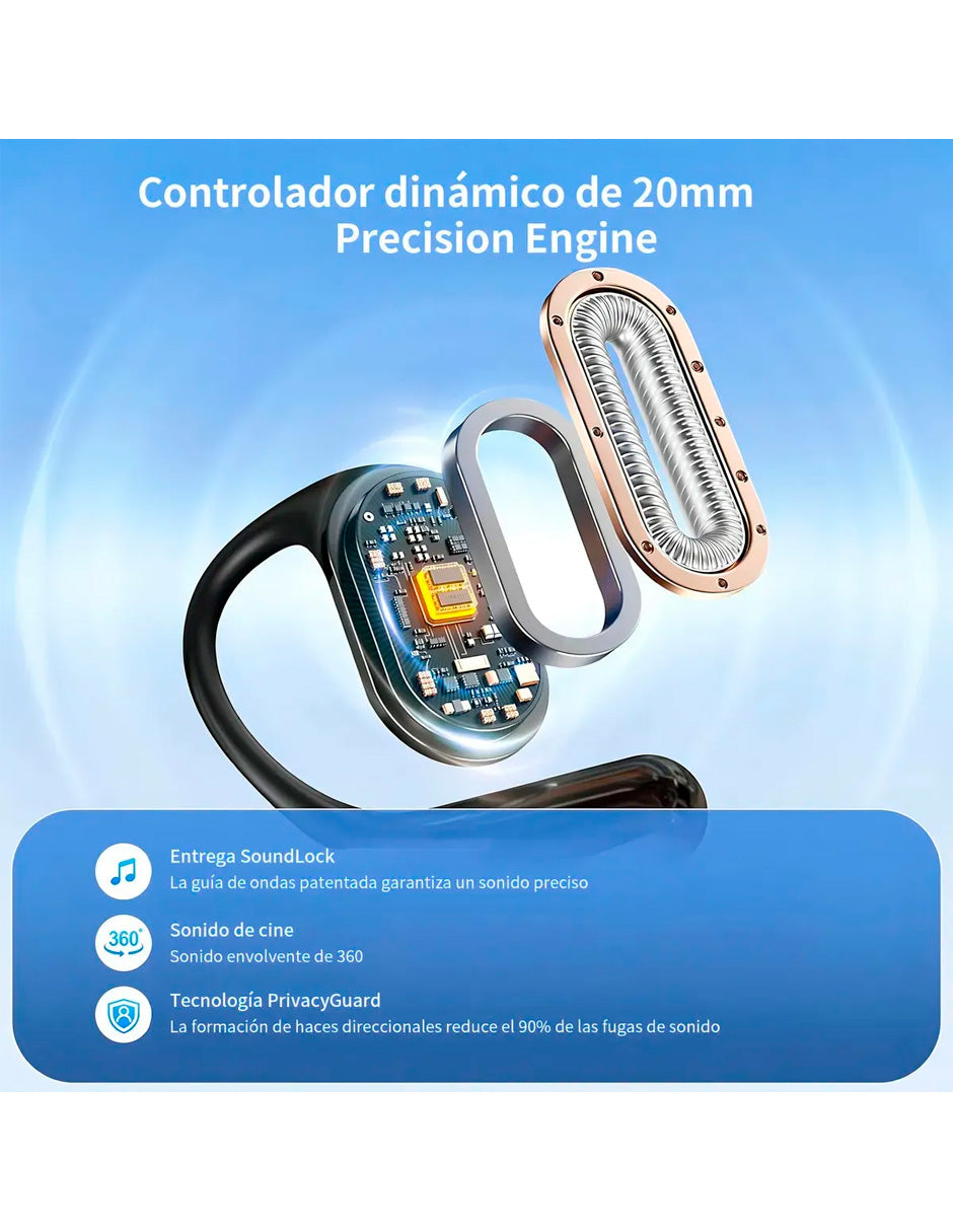 Audífonos Traductor IA Petukita Box Q16 Bluetooth HiFi para iPhone y Android