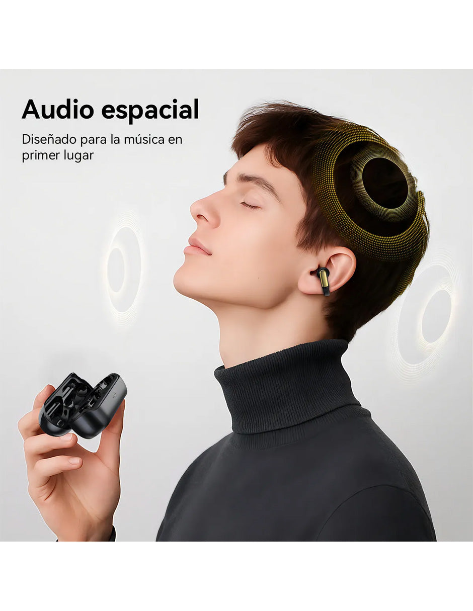 Auriculares Petukita Box OE02-B Clip Ear | Bluetooth 5.3, IPX6 y Modo Gaming Baja Latencia