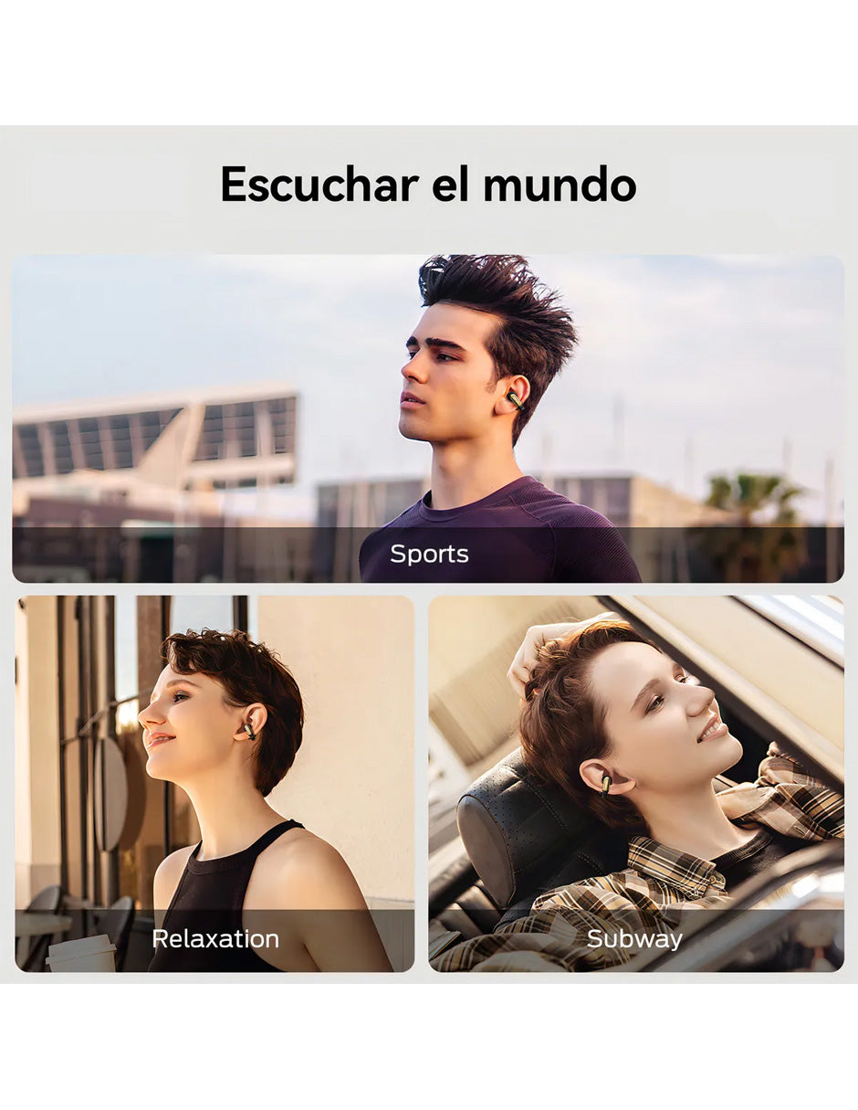 Auriculares Petukita Box OE02-B Clip Ear | Bluetooth 5.3, IPX6 y Modo Gaming Baja Latencia