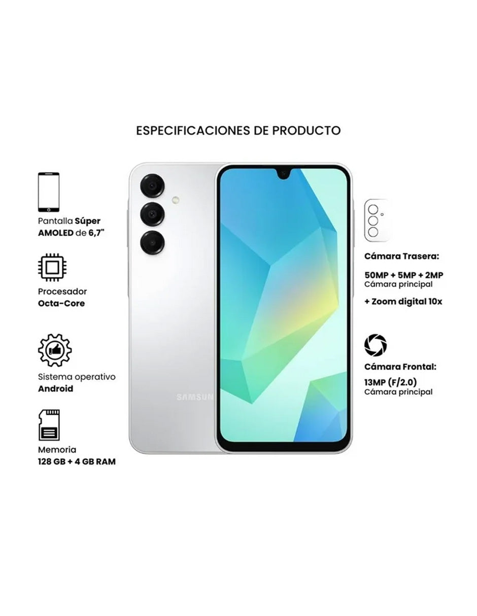 Celular Samsung Galaxy A16 128 GB Gris