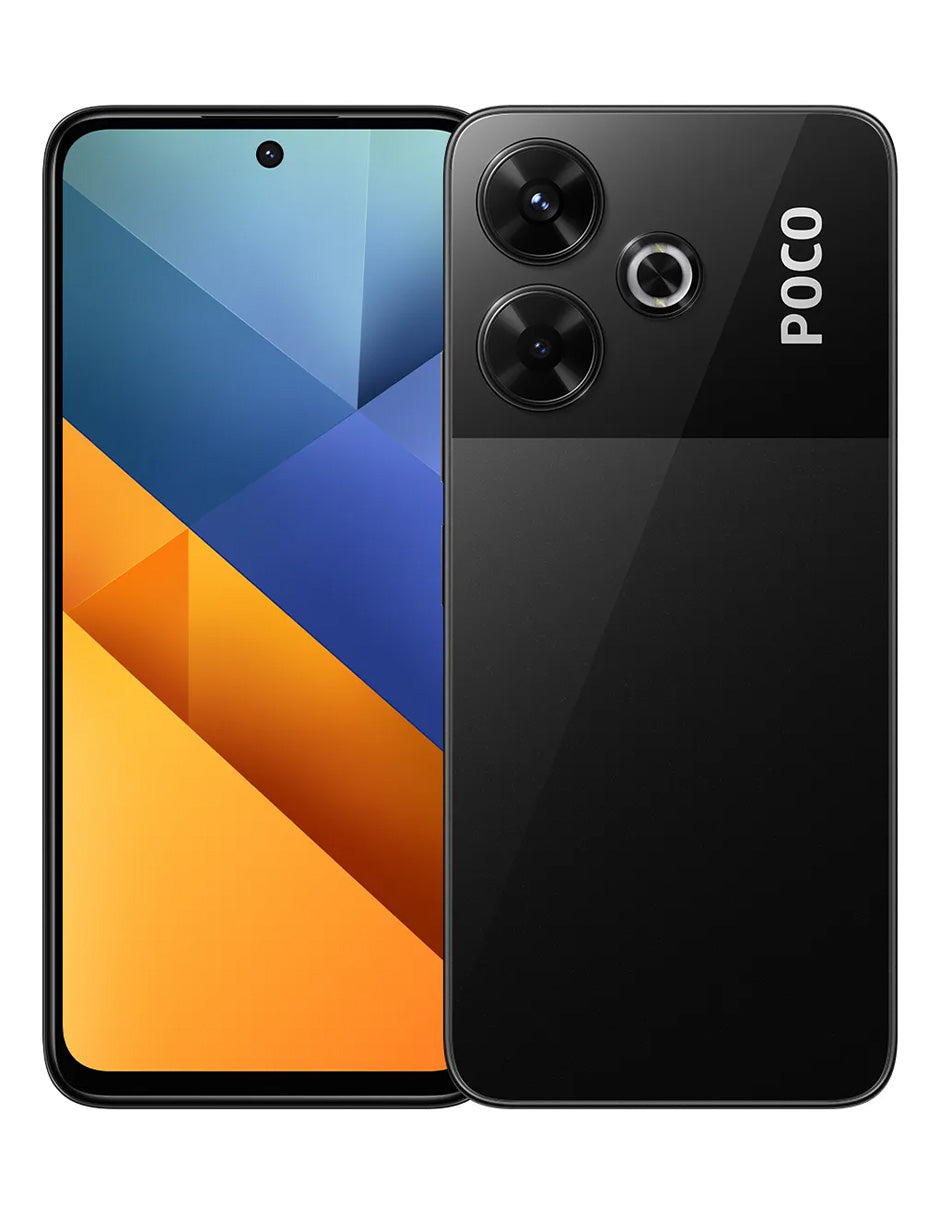Smartphone Xiaomi Poco M6 128GB Negro | 6GB RAM, Dual SIM y Alto Rendimiento