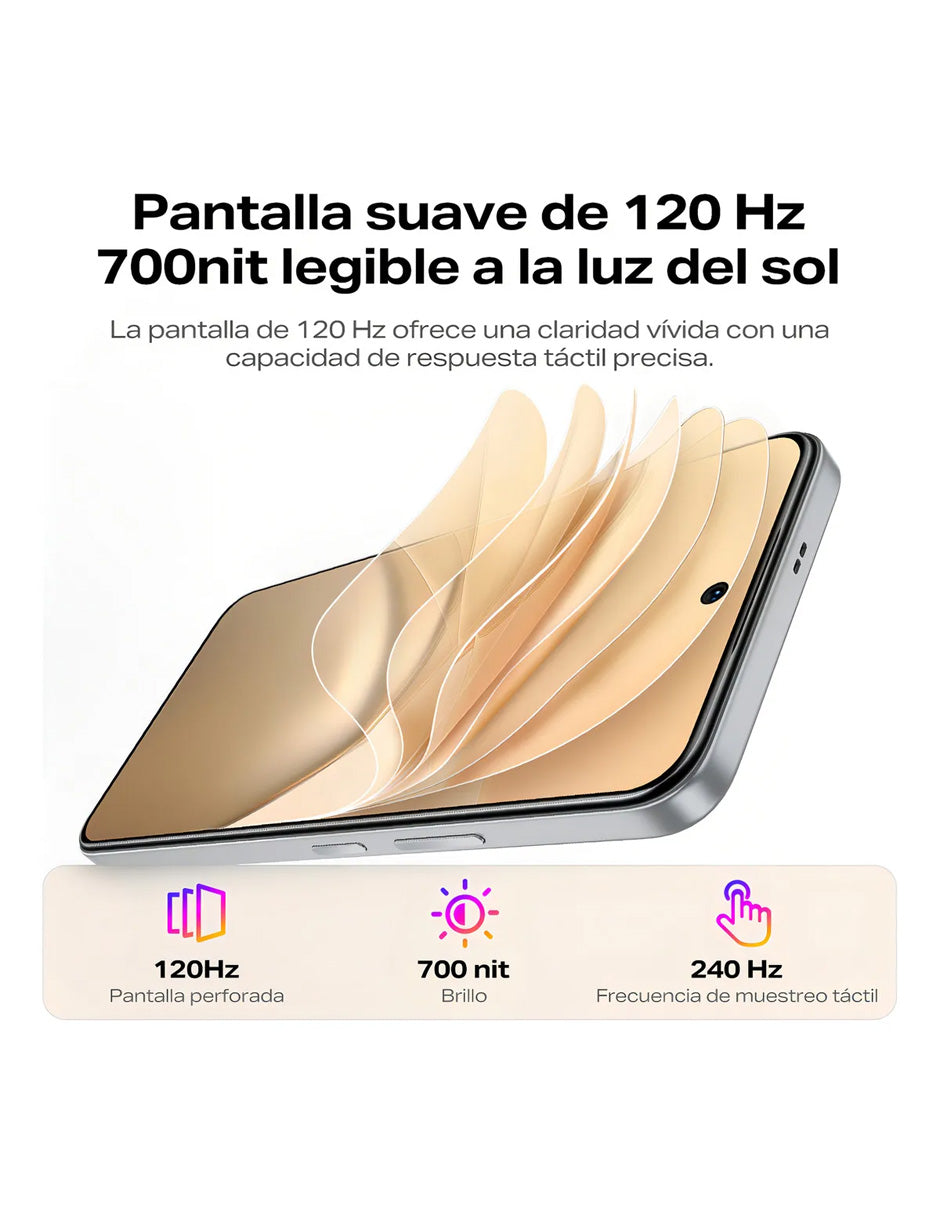 Smartphone Infinix Smart 10 128GB Negro | Pantalla 120Hz, 4GB RAM, Audio Estéreo e IP64