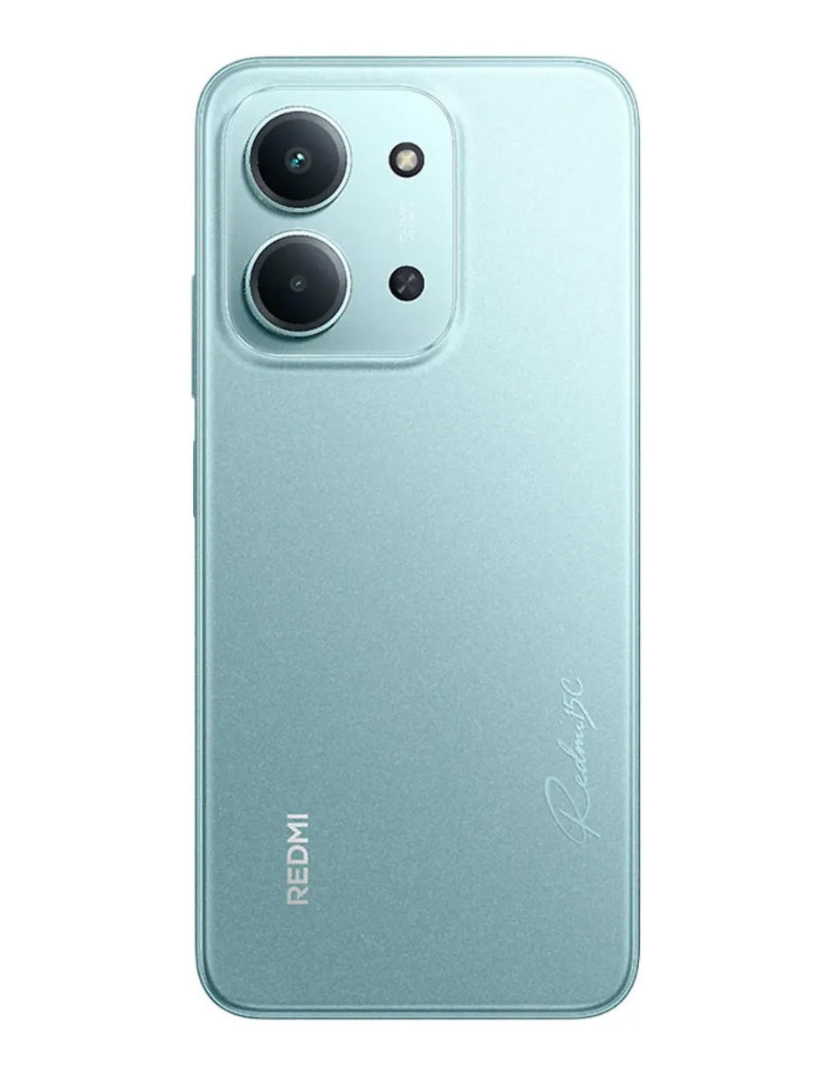 Smartphone Xiaomi Redmi 15C 128GB 4GB RAM Mint Green | Pantalla 6.9", Cámara 50MP, HyperOS