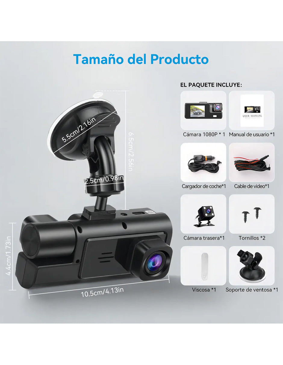 Cámara para Auto 1080p WiFi Petukita Box Pro