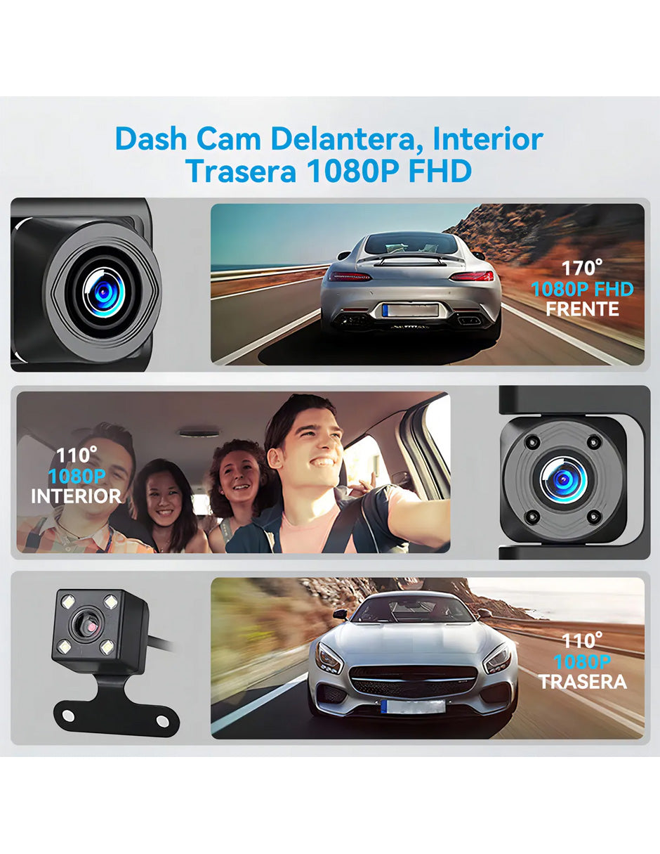 Cámara para Auto 1080p WiFi Petukita Box Pro