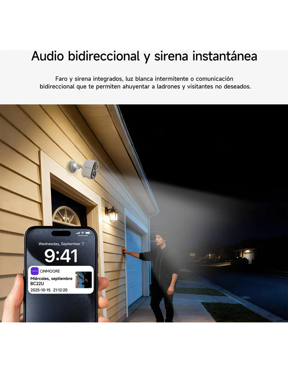 Cámara Seguridad WiFi 4MP Petukita Box Pro