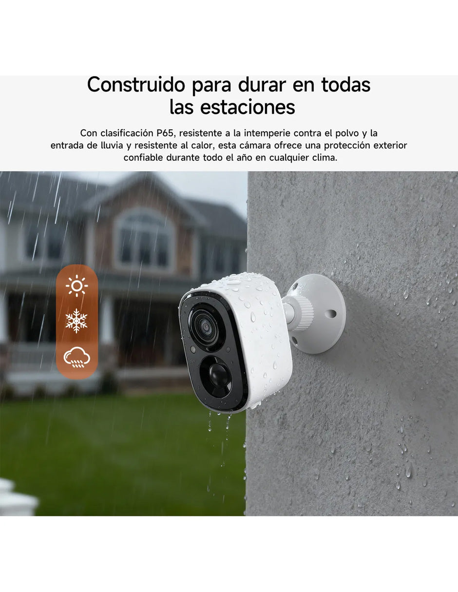 Cámara Seguridad WiFi 4MP Petukita Box Pro