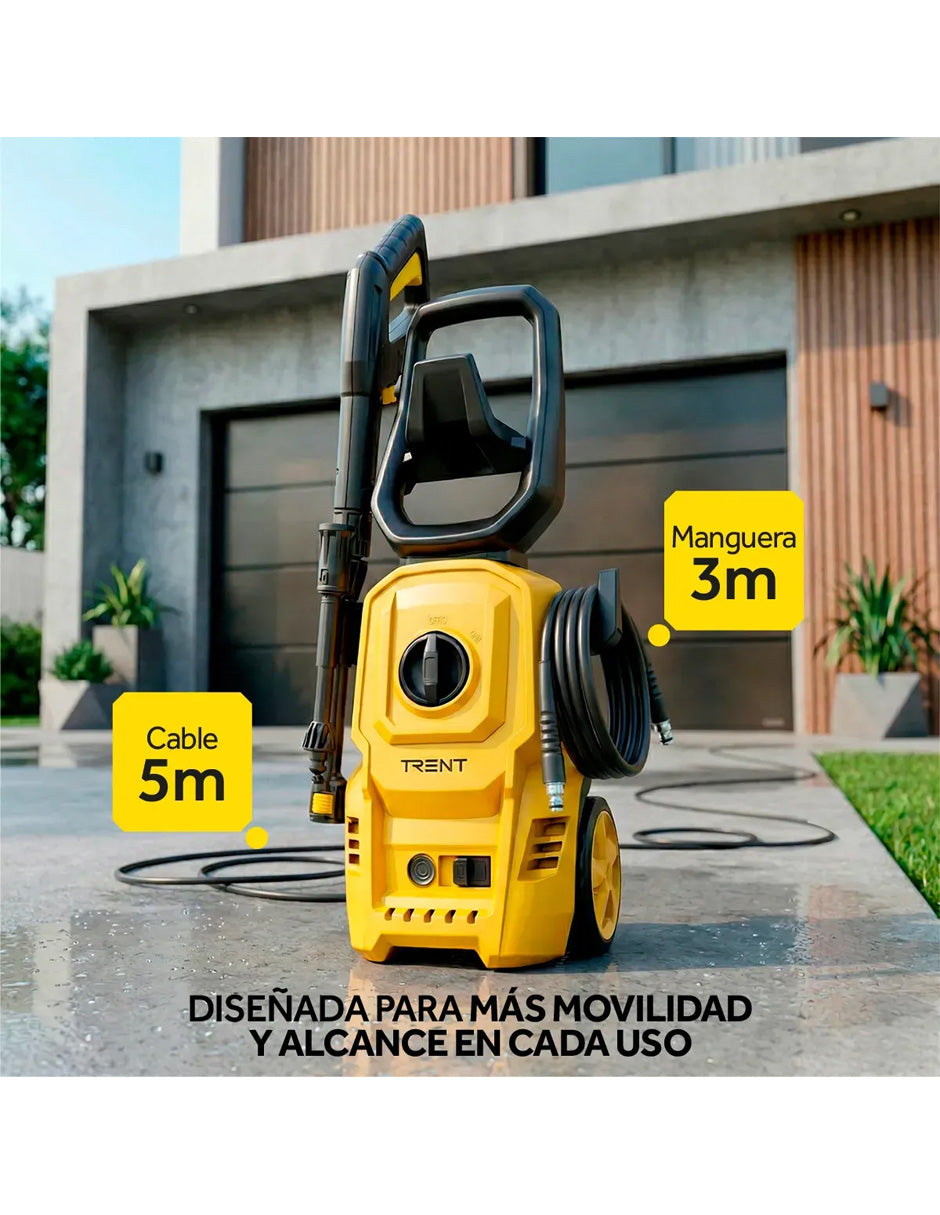 Hidrolavadora Eléctrica Trent Petukita Box 1400W | Alta Presión