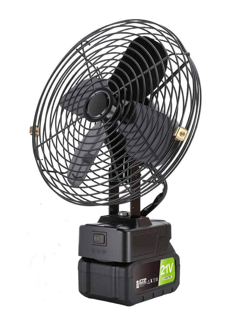 Ventilador Portátil FSD+ Petukita Box Recargable con Luz LED