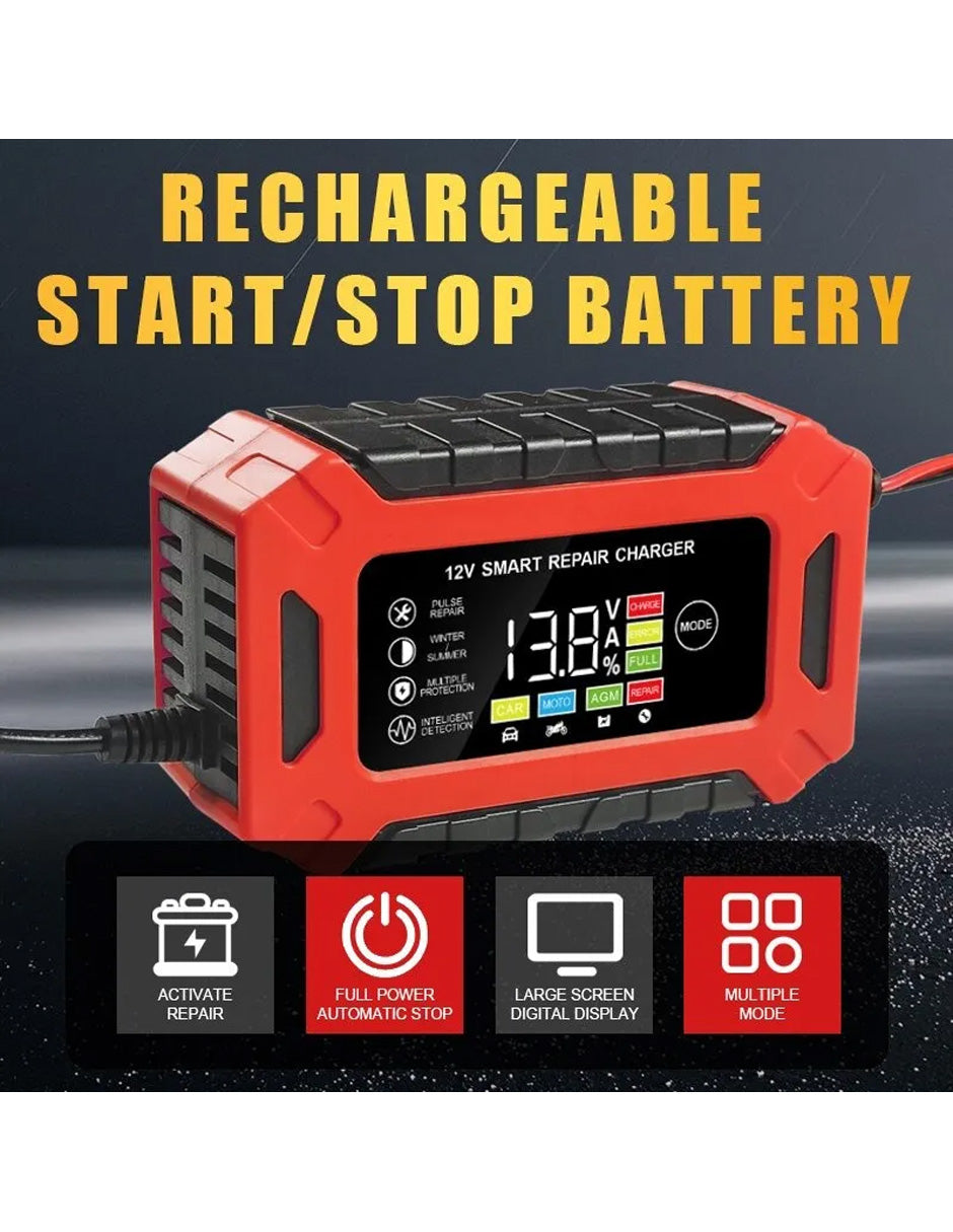 Cargador Inteligente 12V Petukita Box ML163 | Cargador de Batería Auto