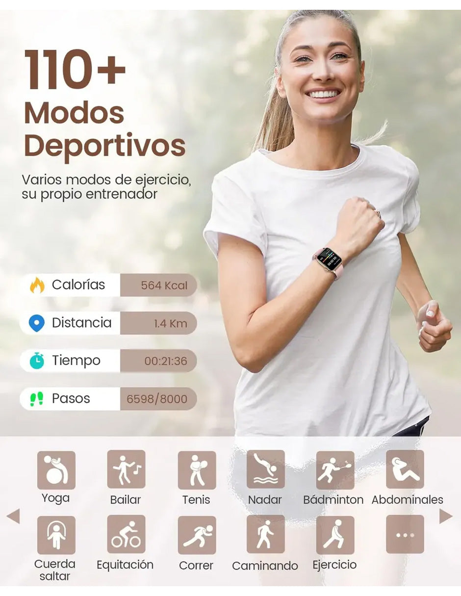 Smartwatch IW9 Petukita Box Negro | Llamadas Bluetooth y Extensible Intercambiable