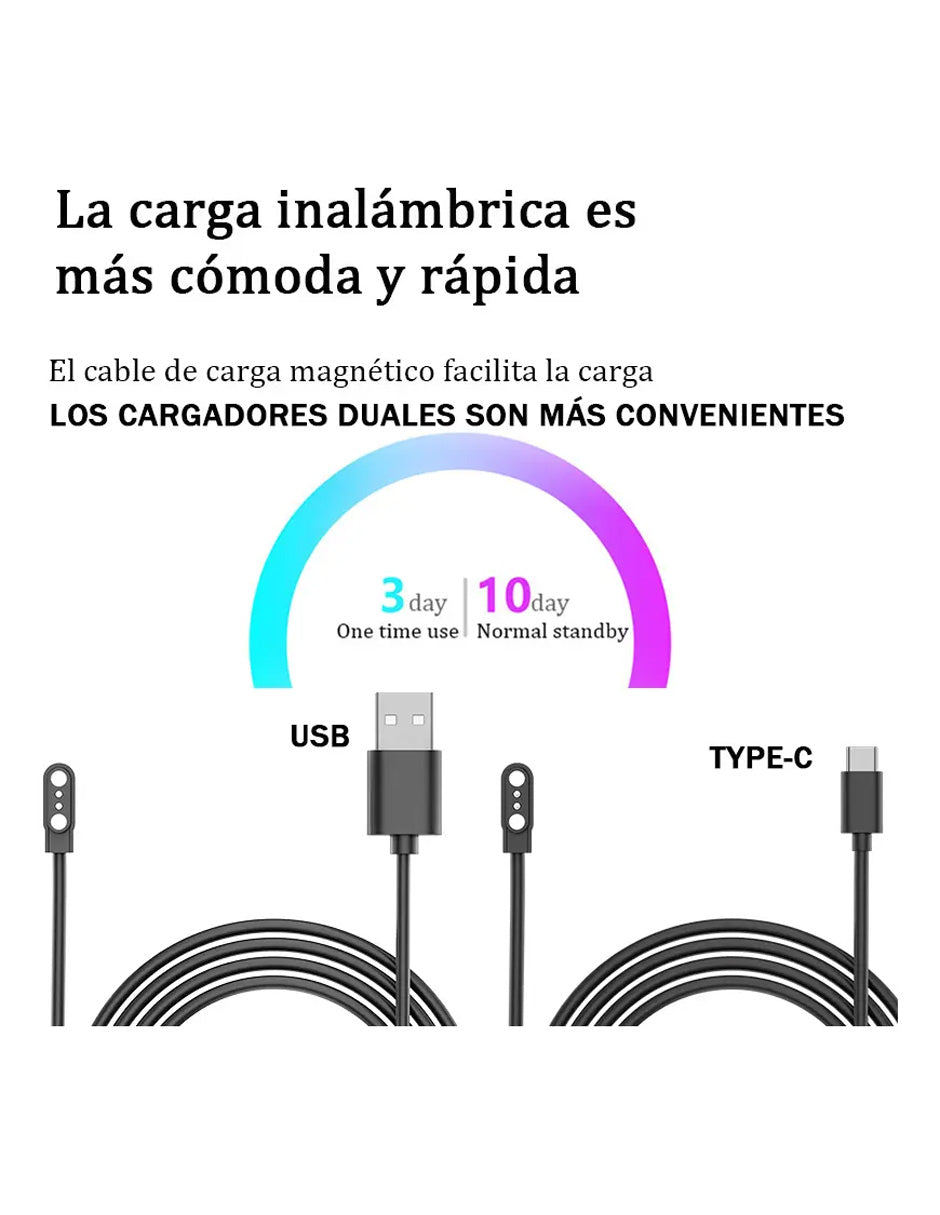 Smartwatch IW9 Petukita Box Negro | Llamadas Bluetooth y Extensible Intercambiable