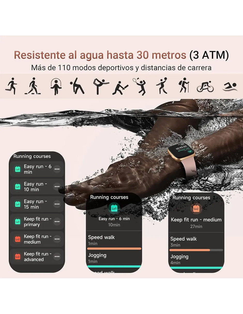 Smartwatch IW9 Petukita Box Negro | Llamadas Bluetooth y Extensible Intercambiable