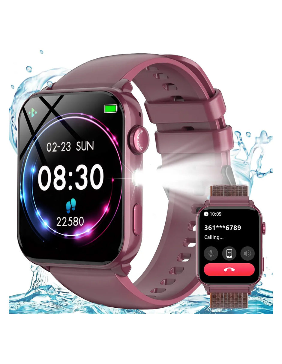 Smartwatch IOWOR30 Petukita Box Violeta con Linterna