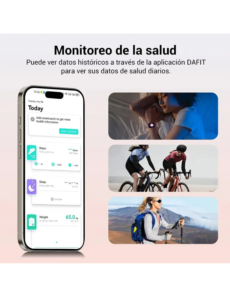 Smartwatch IOWOR30 Petukita Box Violeta con Linterna