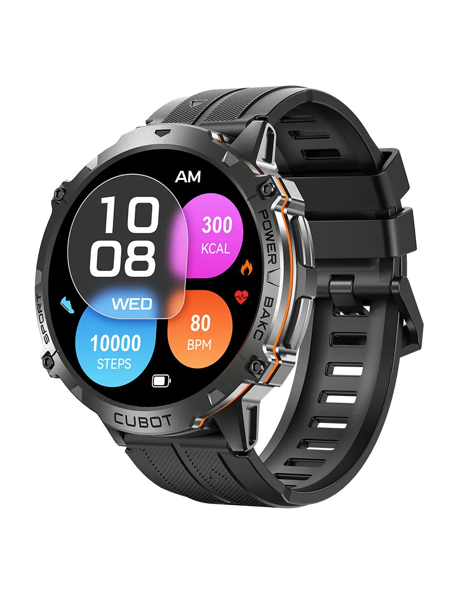Smartwatch UBOT-3X Petukita Box Negro