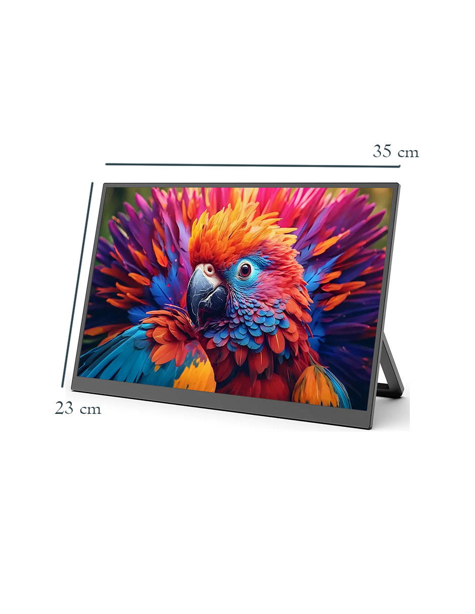 Monitor Portátil Petukita Box TH-ZJ14 14" Full HD+ IPS 16:10 USB-C HDMI HDR para Laptop, MacBook, PC, PS5, Nintendo Switch