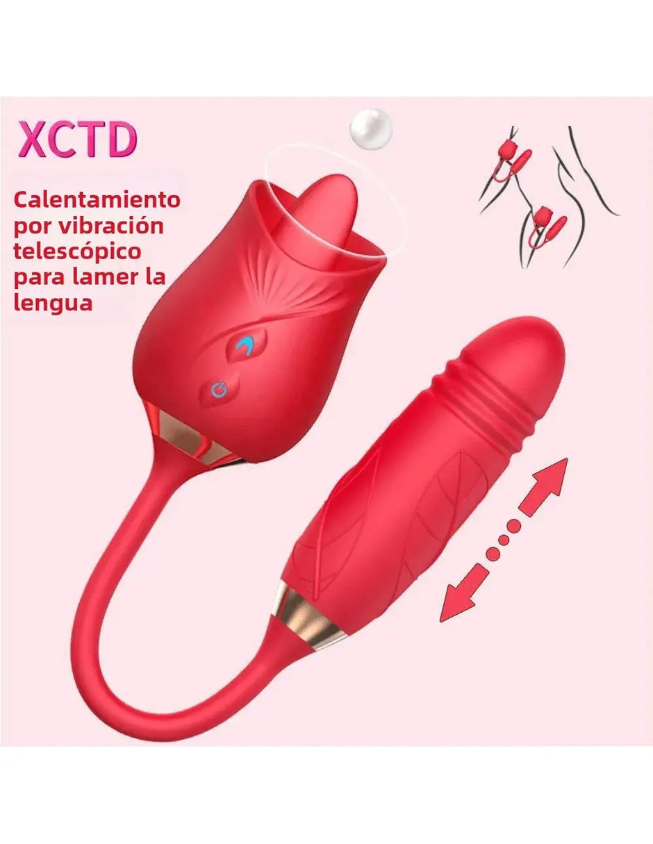 Consolador Vibrador YHDZSW de Silicona | 10 Modos de Vibración | Recargable | Resistente al Agua