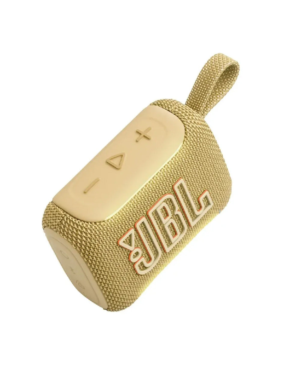Bocina Bluetooth Portátil Petukita Box Go 5 IP68 10 Horas de Batería USB-C Amarillo