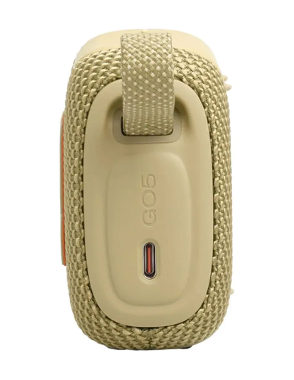 Bocina Bluetooth Portátil Petukita Box Go 5 IP68 10 Horas de Batería USB-C Amarillo