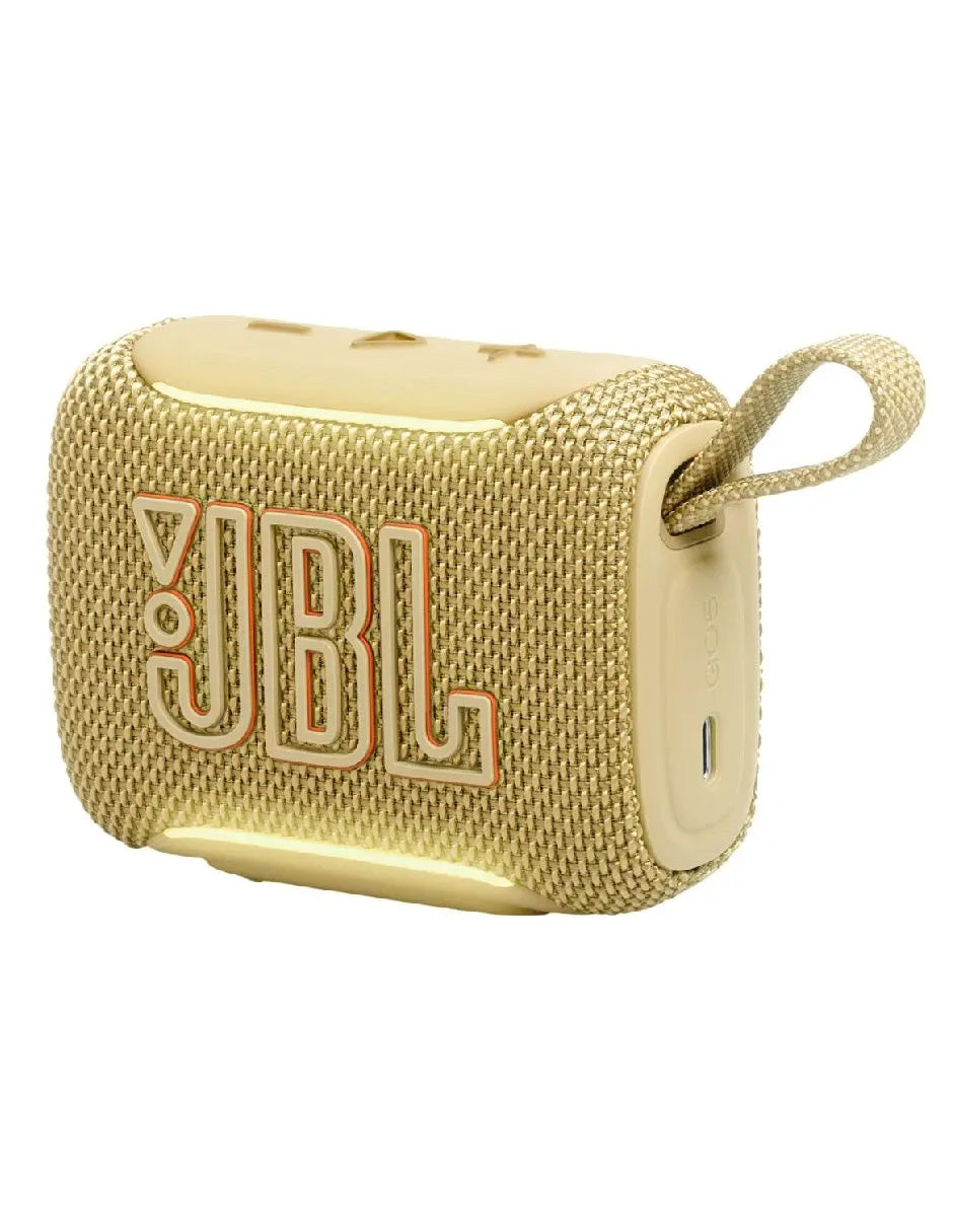 Bocina Bluetooth Portátil Petukita Box Go 5 IP68 10 Horas de Batería USB-C Amarillo
