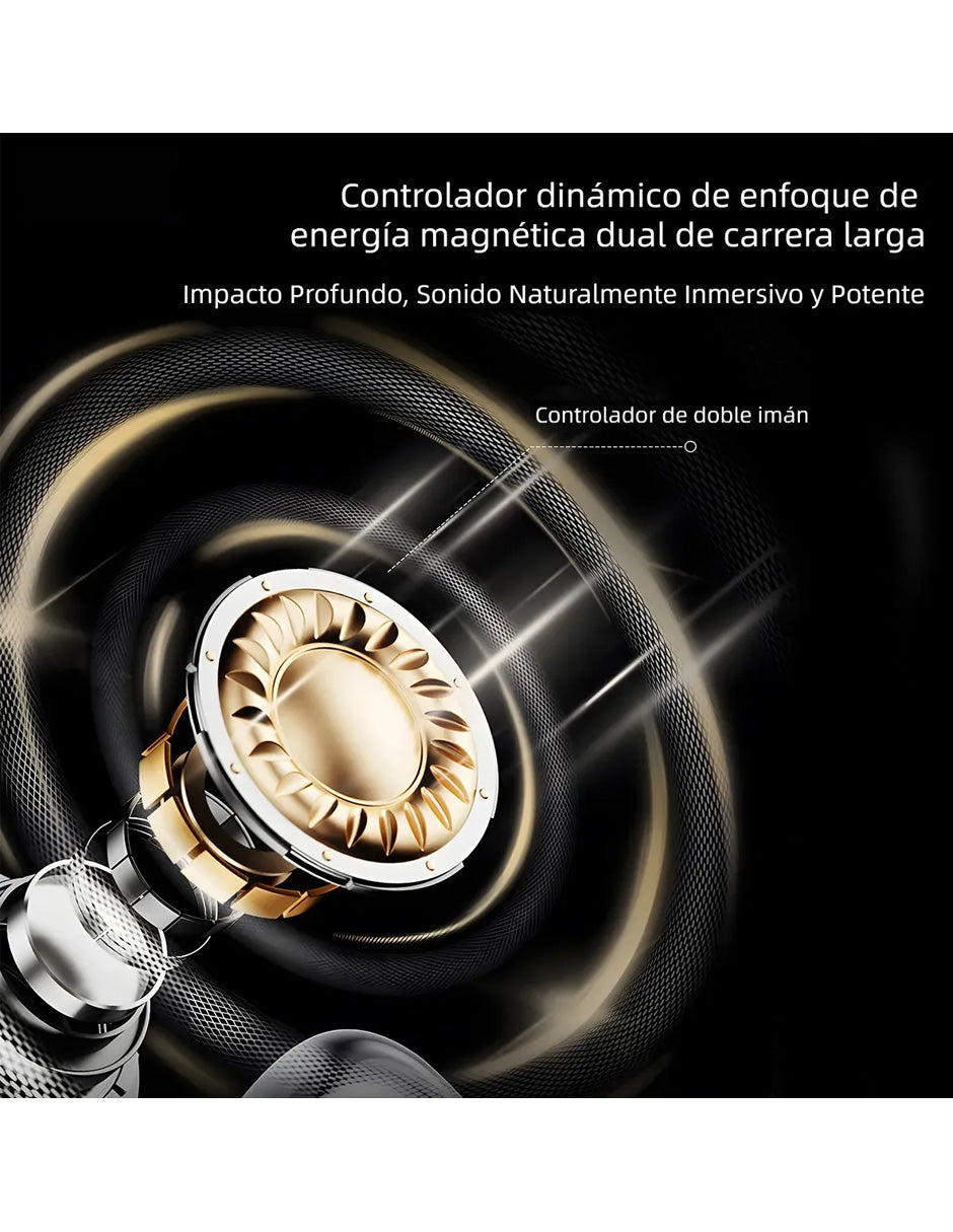 Audífonos Inalámbricos NE71 In-Ear con Bluetooth 6.0, Pantalla LED y Traductor IA