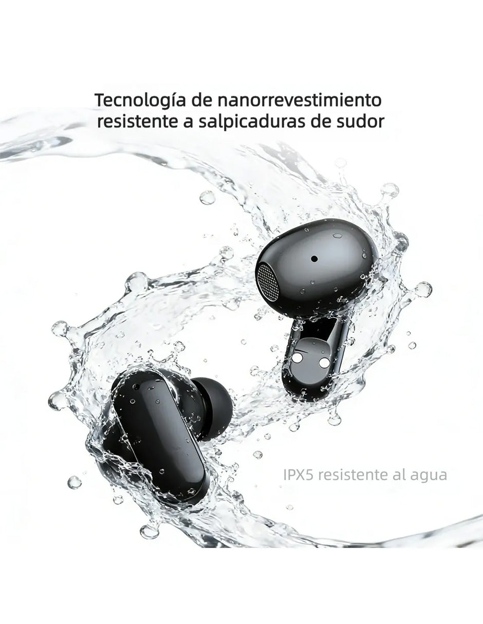 Audífonos Inalámbricos NE71 In-Ear con Bluetooth 6.0, Pantalla LED y Traductor IA