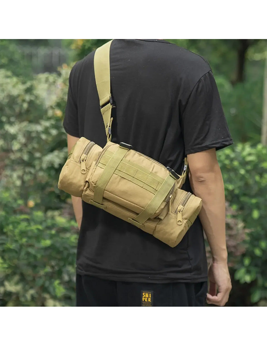 Combo Petukita Box: Bocina Portátil + Cangurera Táctica + Smartwatch
