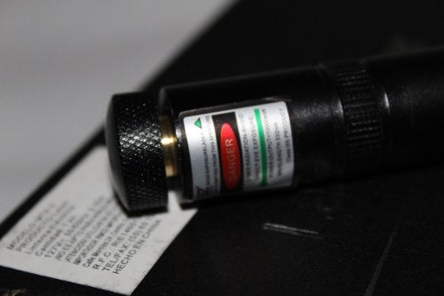 Puntero láser verde potente de 500 mW recargable con cabezal caleidoscópico - foto 7