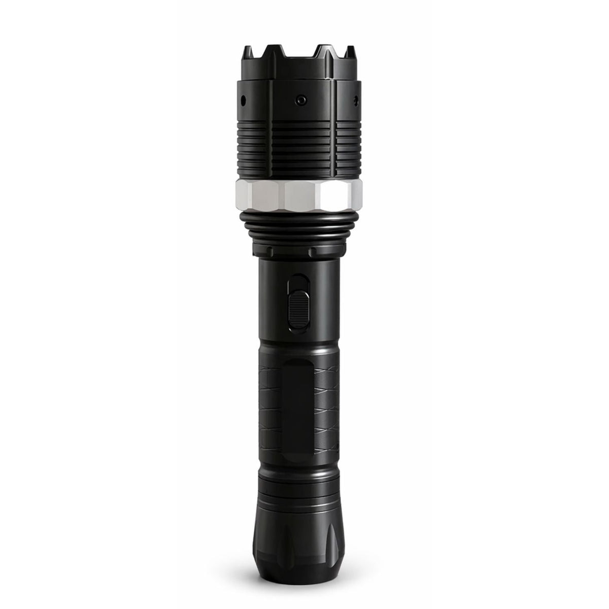 Lámpara de aluminio 2000 lm con zoom y descarga eléctrica D8810