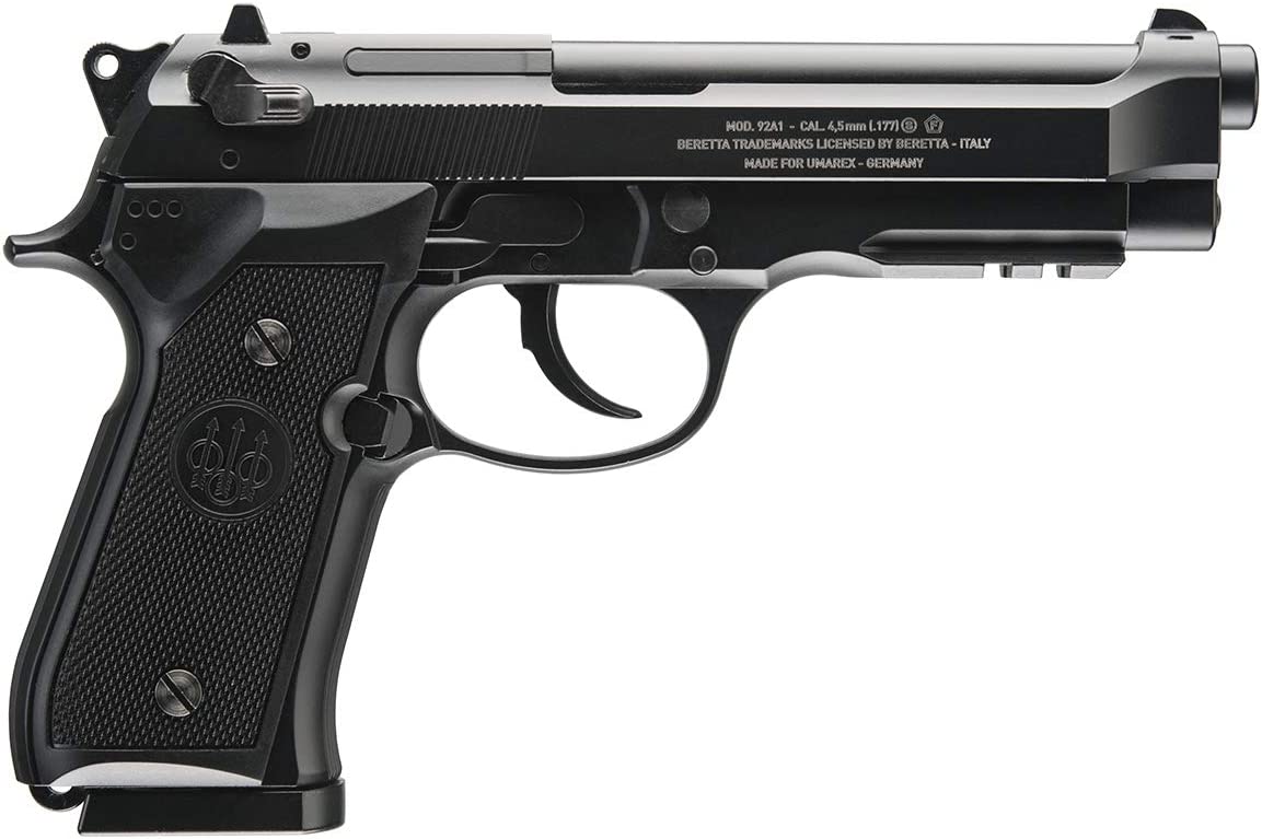 Réplica de pistola CO2 4.5 mm blowback con ráfaga, serie 92A1 - foto 2