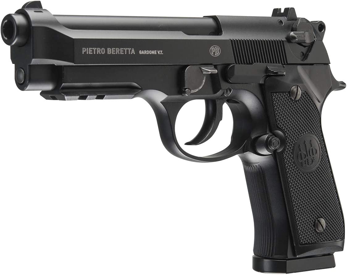 Réplica de pistola CO2 4.5 mm blowback con ráfaga, serie 92A1