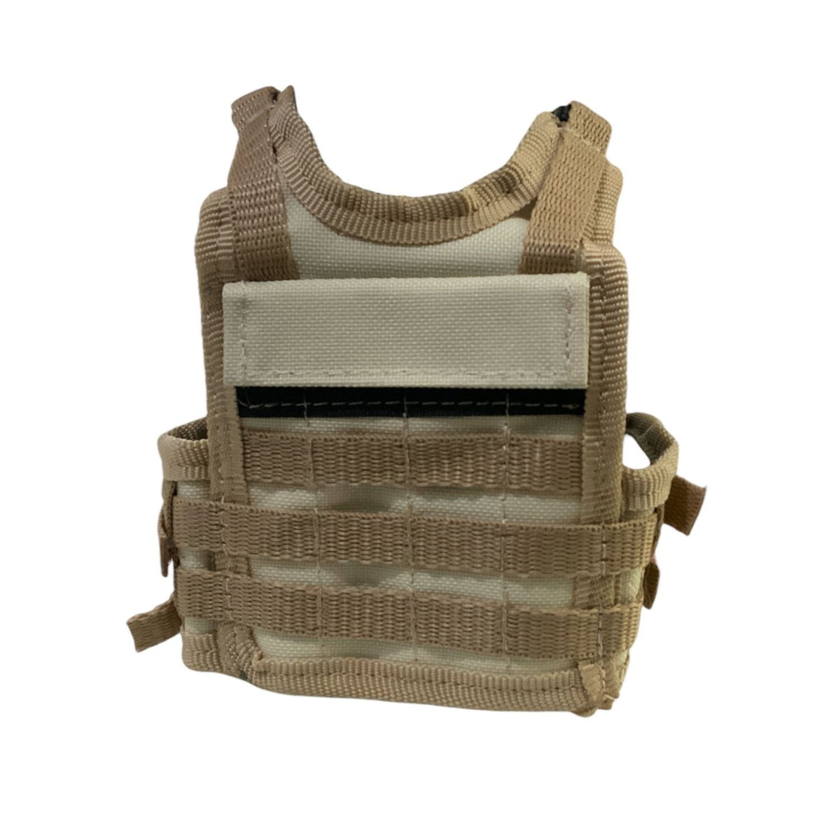 Mini chaleco táctico ajustable con sistema MOLLE y porta botella - foto 10