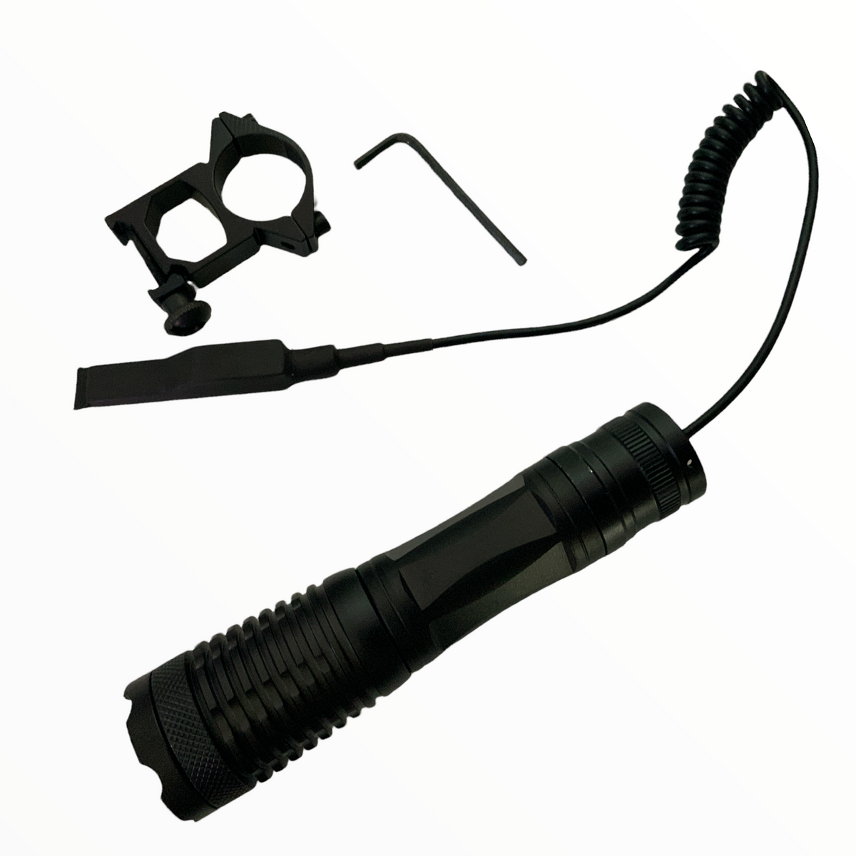 Linterna LED T6 estilo cola de rata con zoom A-50 - foto 3