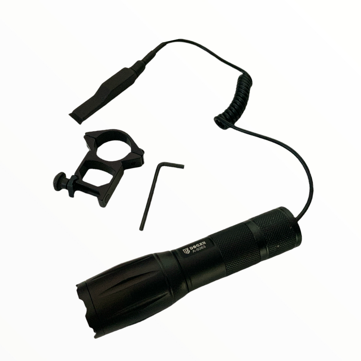 Linterna LED T6 estilo cola de rata con zoom A-50