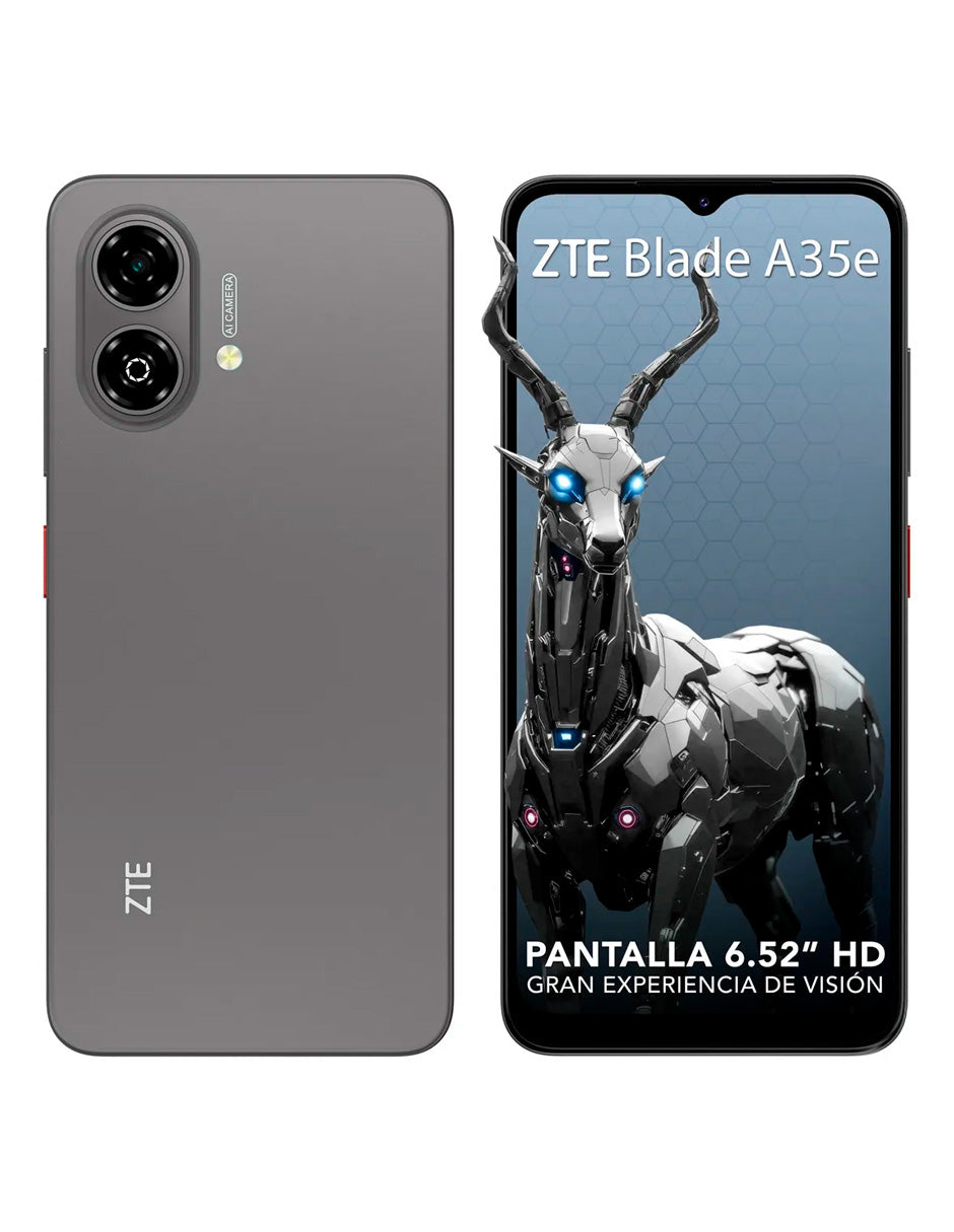 Smartphone Blade A35e 6.52” 64 GB y 2 GB RAM GRIS