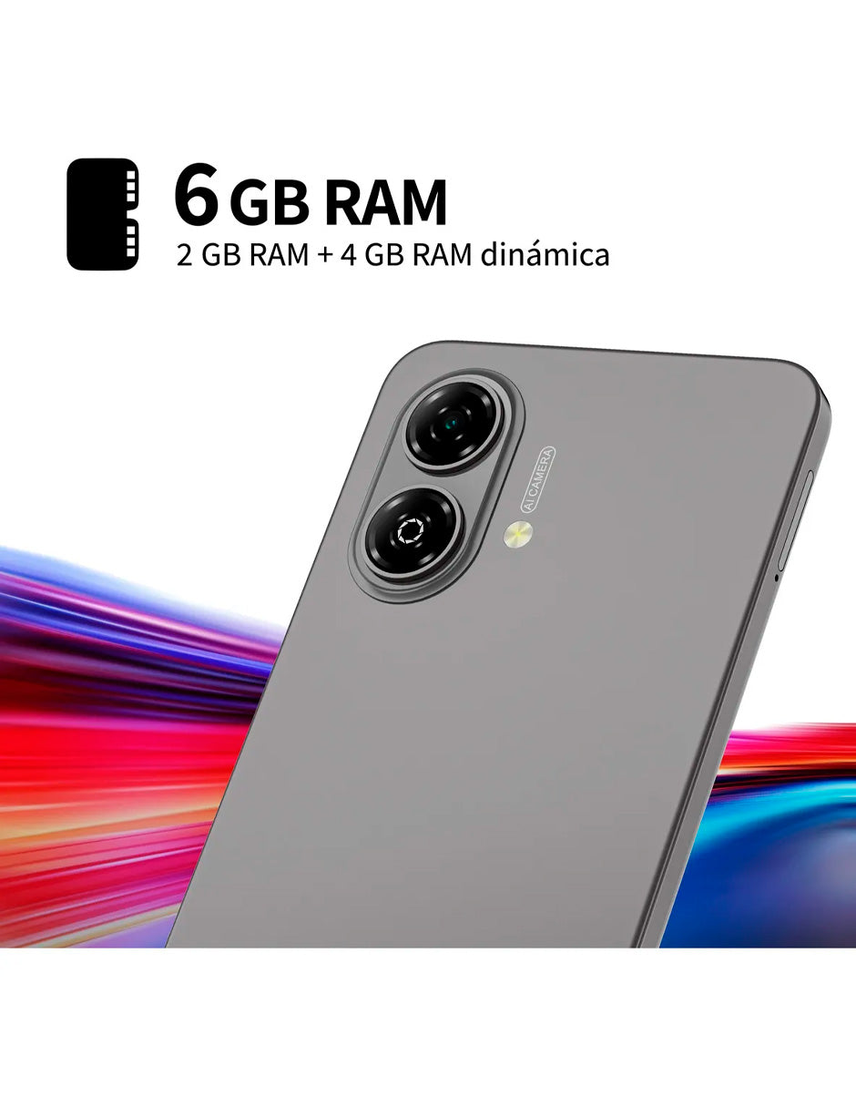 Smartphone Blade A35e 6.52” 64 GB y 2 GB RAM GRIS
