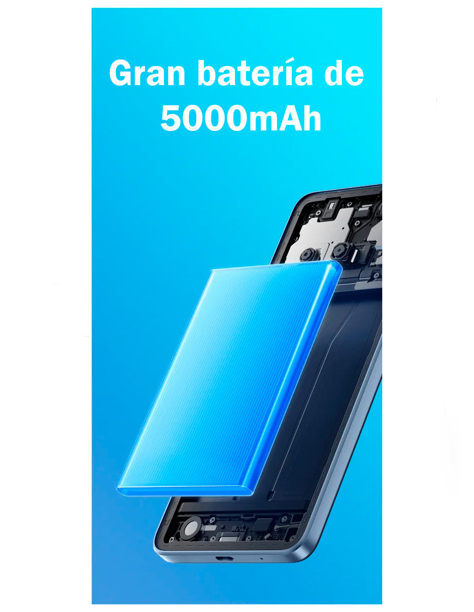 Smartphone A3x Dual SIM 128 GB, 4 GB RAM en color negro