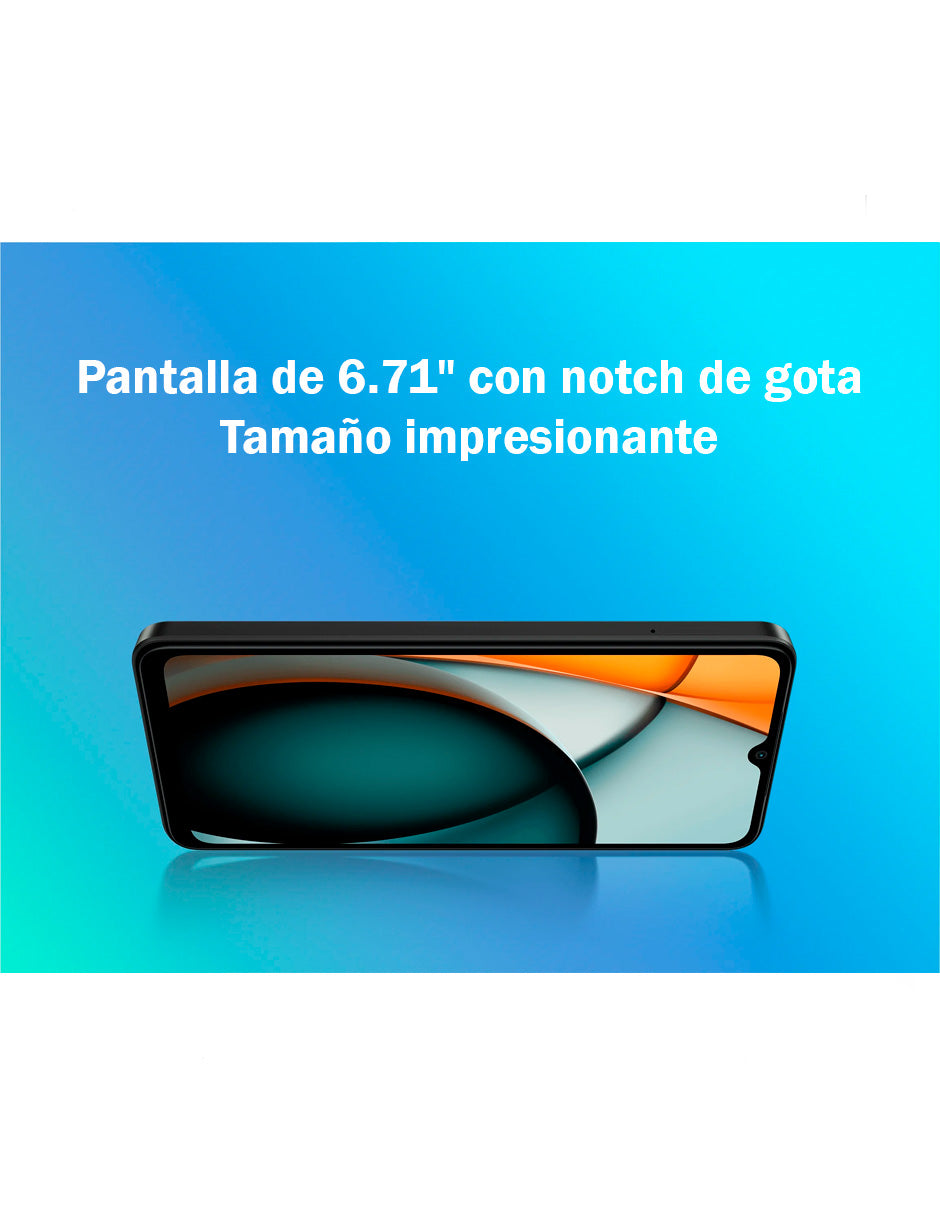 Smartphone A3x Dual SIM 128 GB, 4 GB RAM en color negro