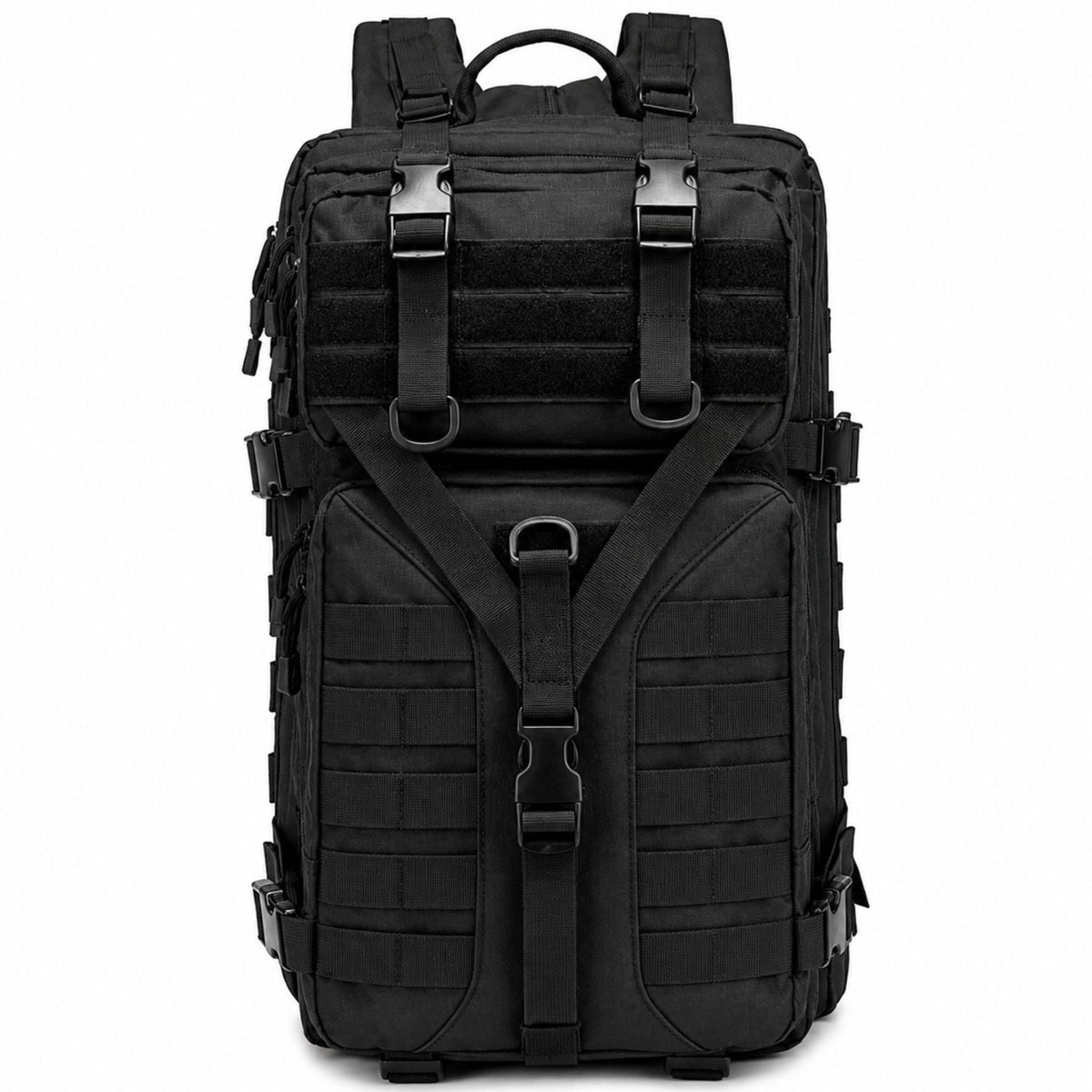 Mochila táctica de 49 litros con MOLLE y respaldo acolchado