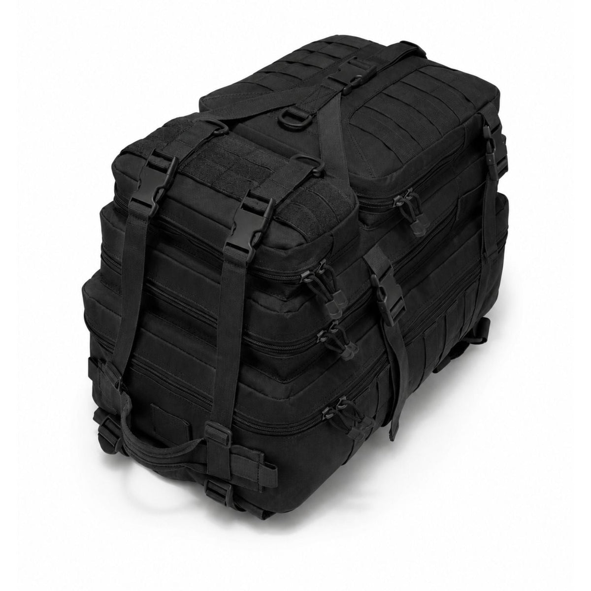 Mochila táctica de 49 litros con MOLLE y respaldo acolchado - foto 6