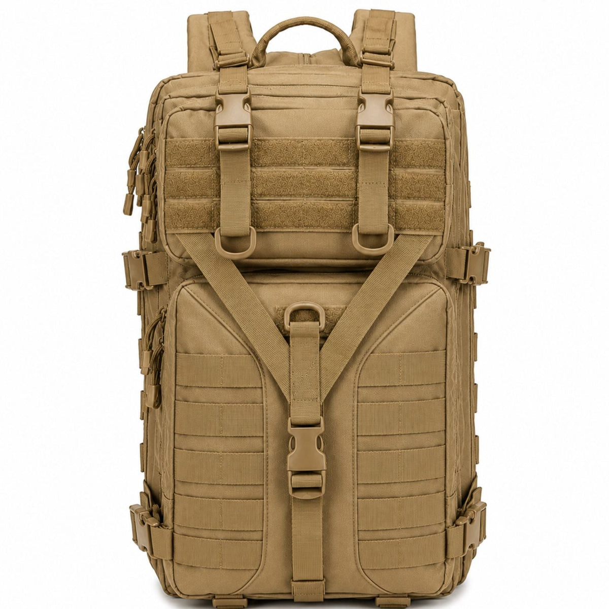 Mochila táctica de 49 litros con MOLLE y respaldo acolchado - foto 3