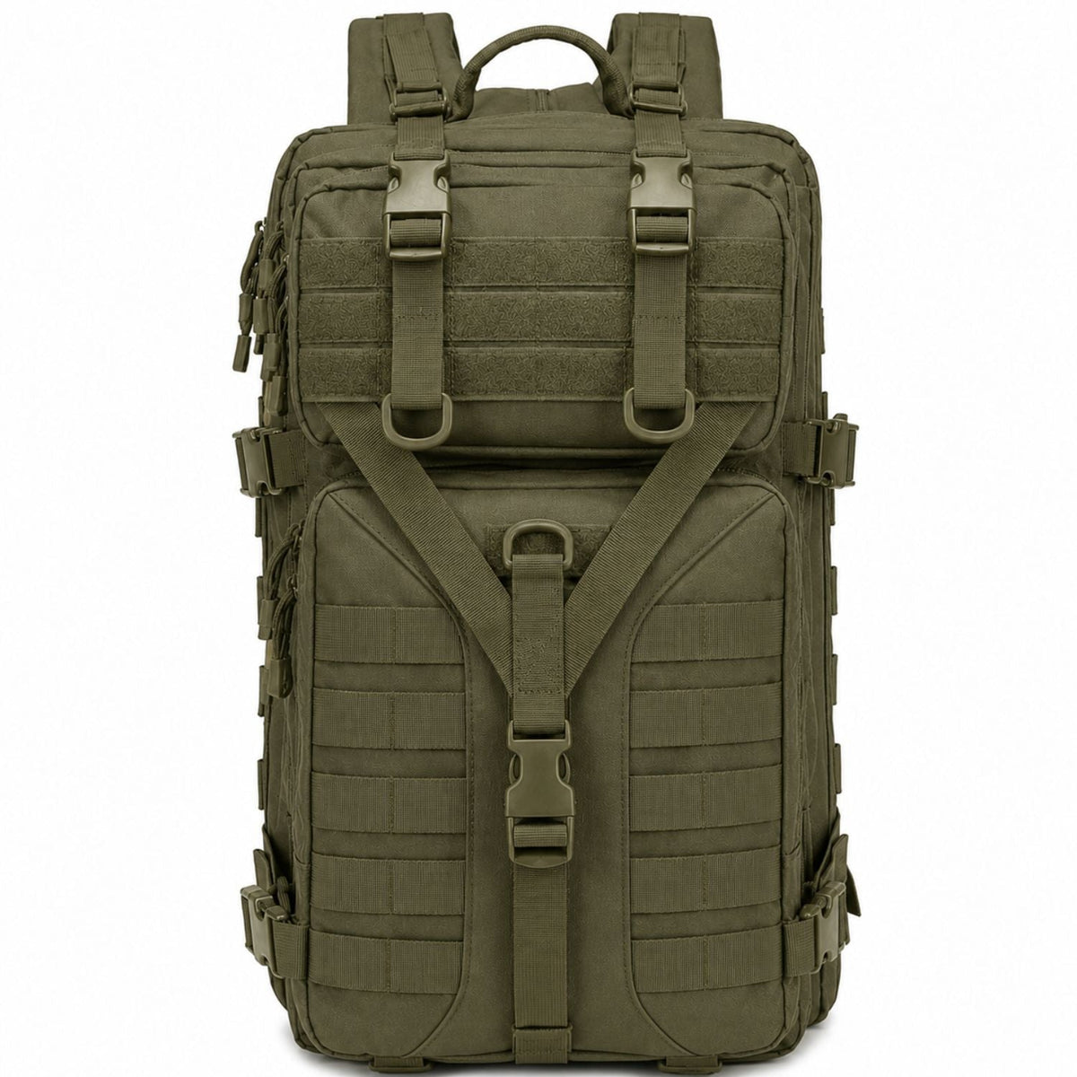Mochila táctica de 49 litros con MOLLE y respaldo acolchado - foto 2