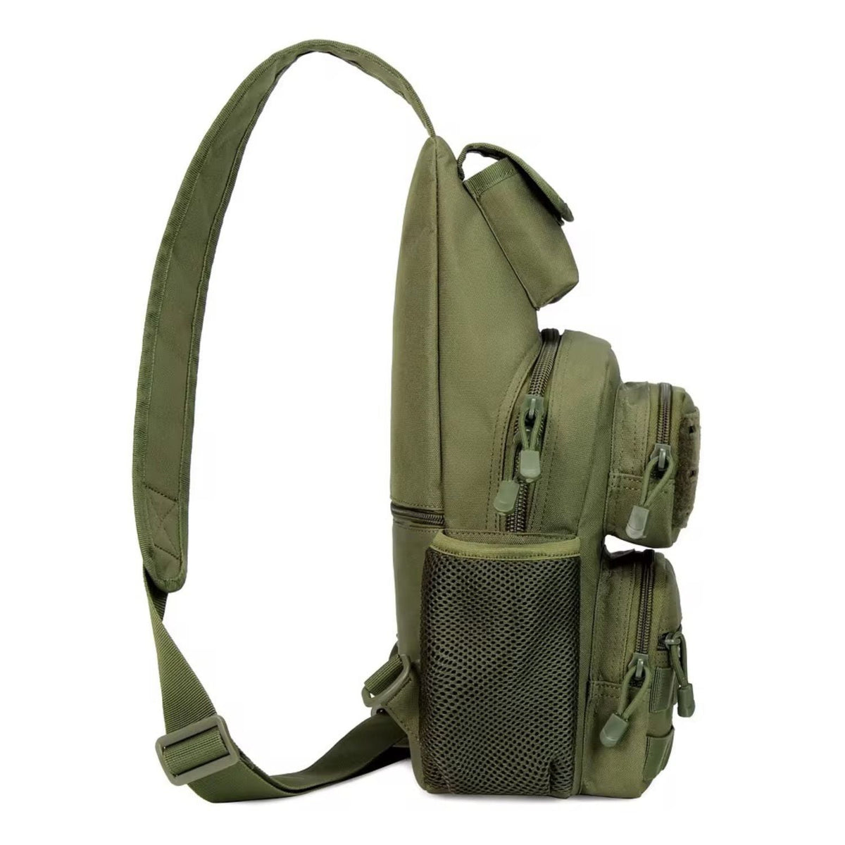Pechera táctica cruzada con puerto USB y sistema MOLLE - foto 4