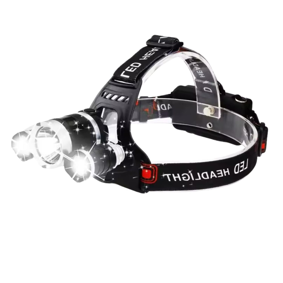 Lámpara minera LED de 8000 lm con triple luz, USB-C y ajuste de 90 grados - foto 4