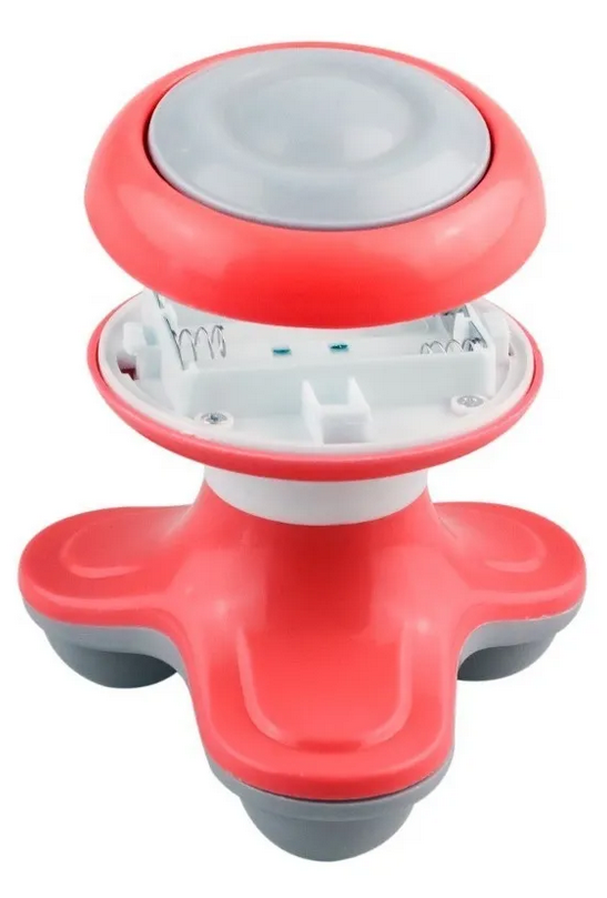 Masajeador eléctrico portátil antiestrés AM-01, USB o pilas AAA - foto 5