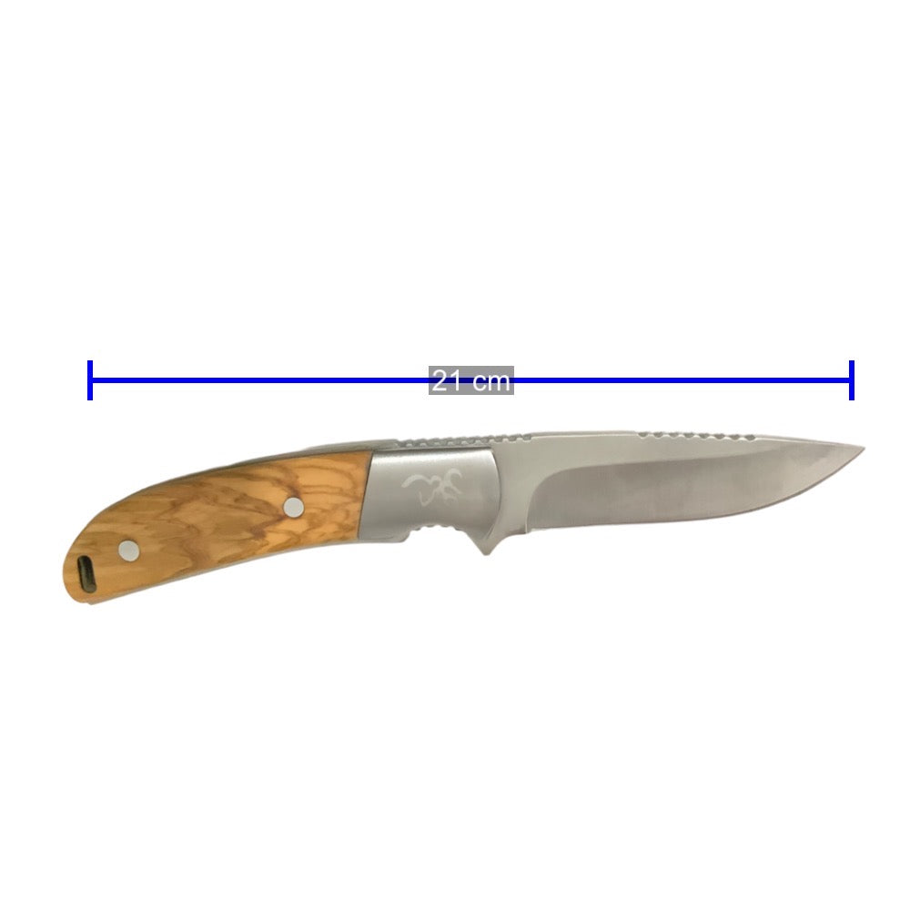 Cuchillo de hoja fija con funda, modelo AO-195 - foto 2